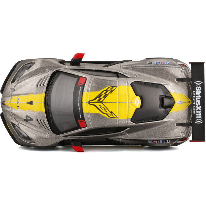 Carro Escala Bburago 1:43 Race 2020 Chevrolet Corvette C8r