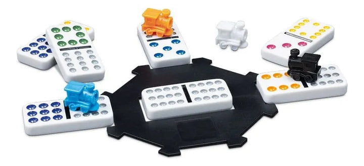 Juego De Mesa Domino Doble 12 En Lata Familia Niños