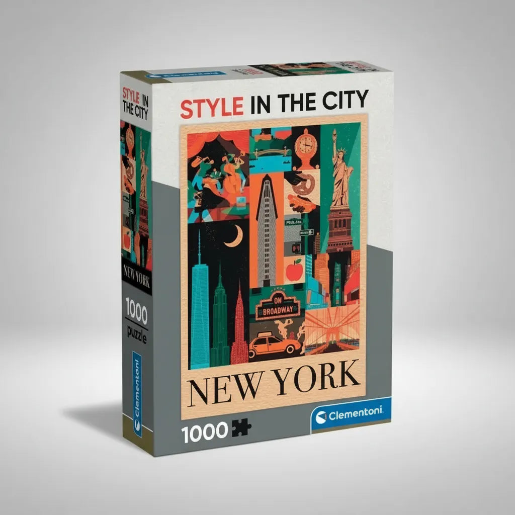 Rompecabezas 1000 Piezas Style In The City New York