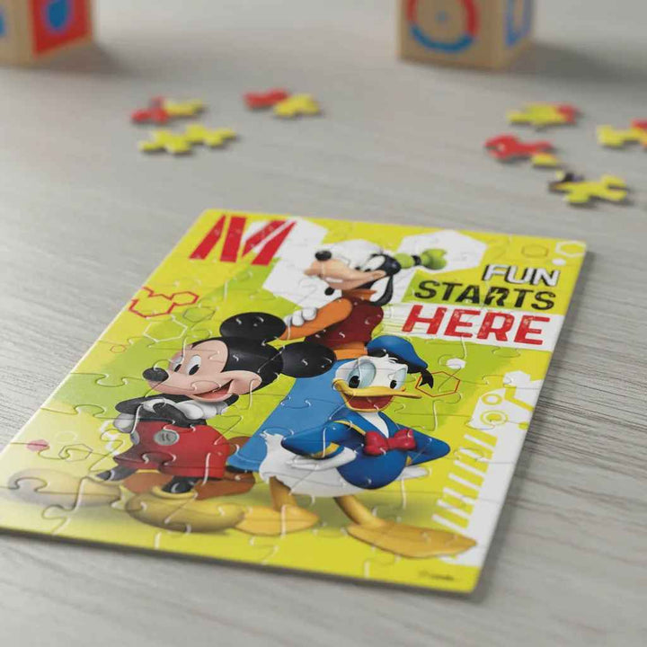 Rompecabezas Mickey Mouse 50 Pieza Para Niños