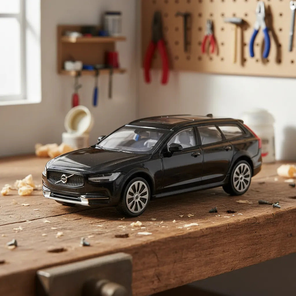 Carros Coleccionable 1:43 Volvo V90 Cross Contry Negro