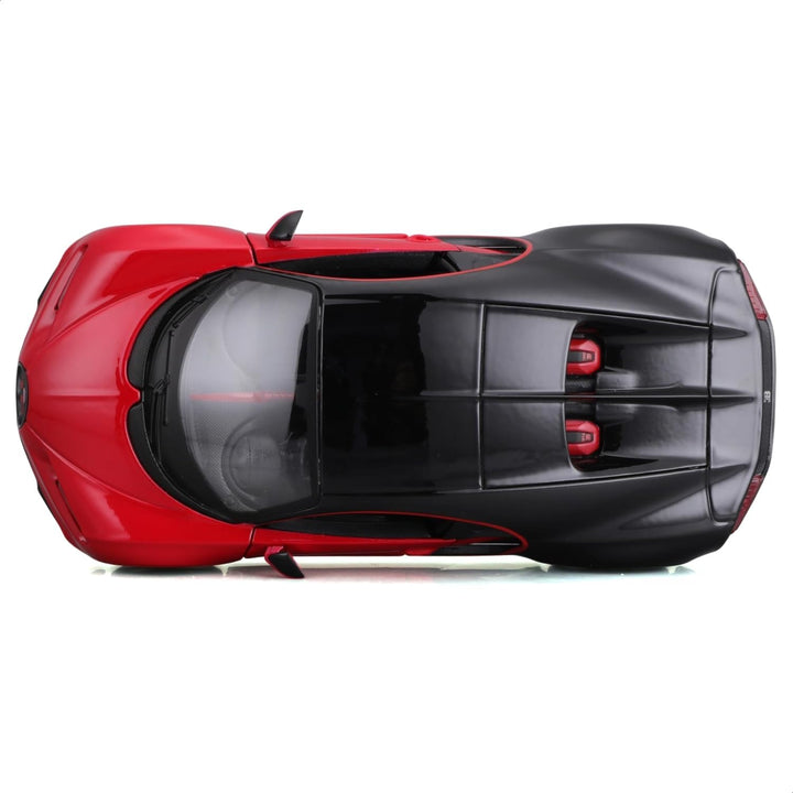 Carro Coleccionable A Escala 1:32 Bugatti Chiron Sport Rojo