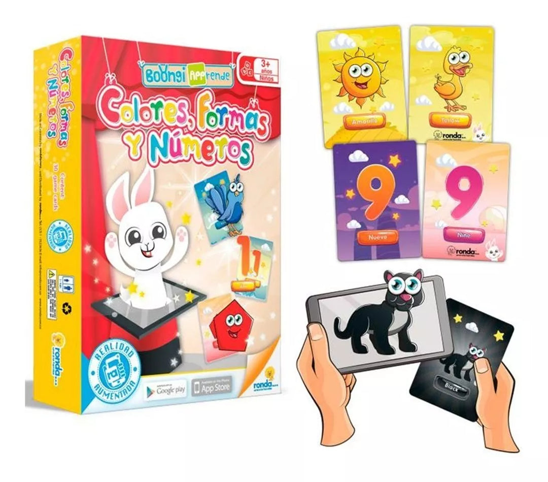 Juego Educativo Colores Formas Números Para Niños