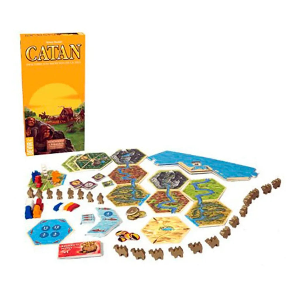 Juego Catan Ampliación Mercaderes Y Bárbaros