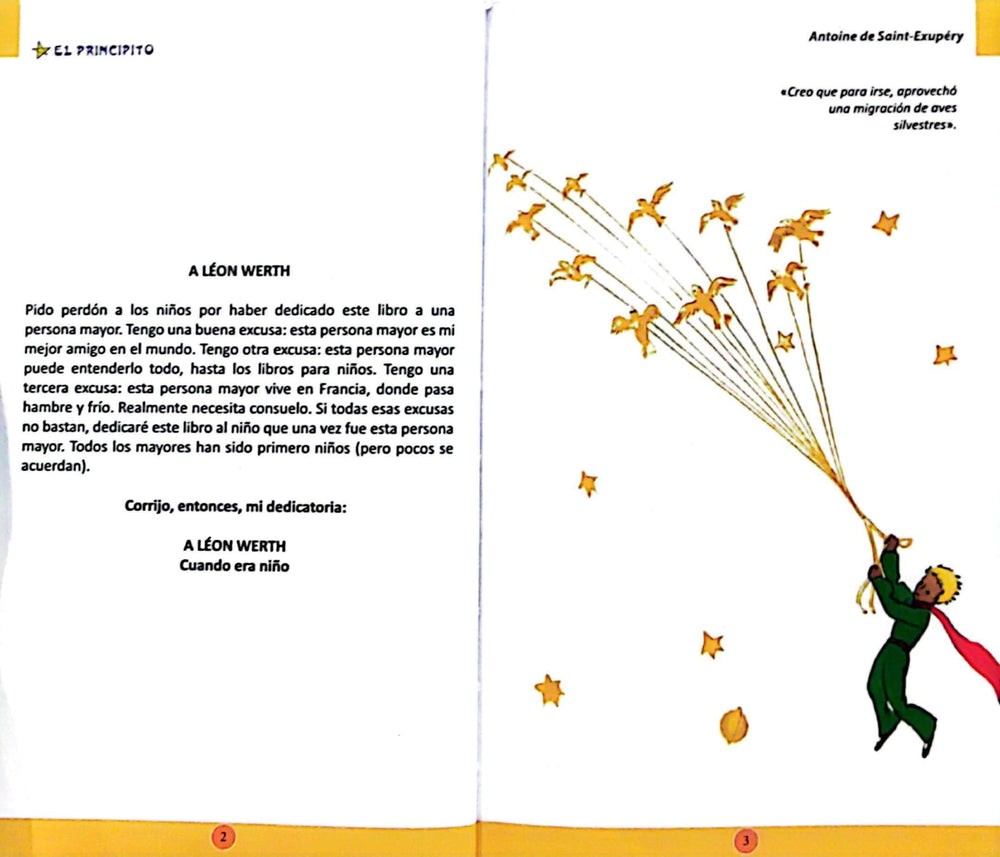 Libro Infantil El Principito Clásico De Antoine