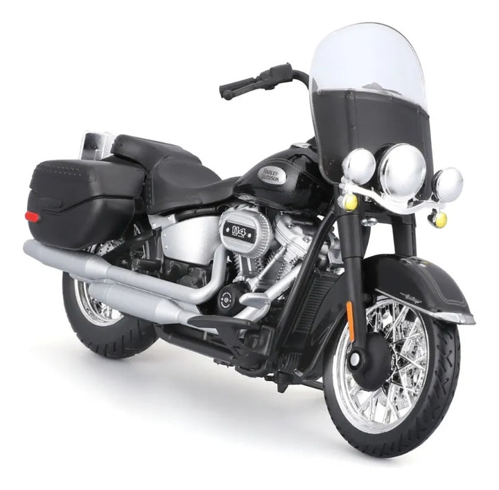 Moto escala 118 Harley Davidson  Heritage Classic para Niños