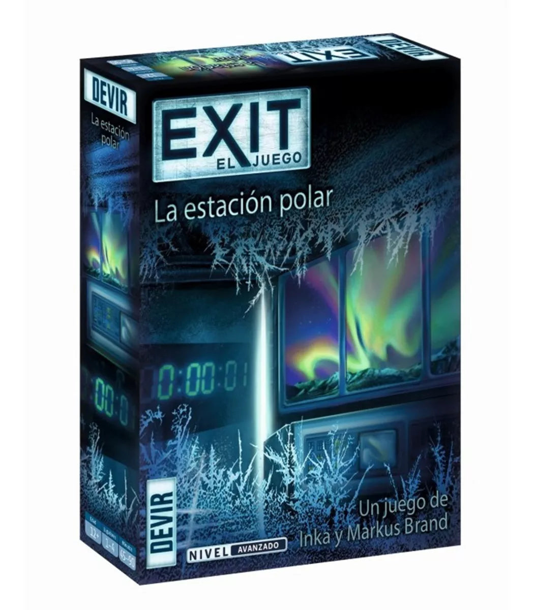 Juego De Mesa Exit La Estación Polar Para Niños Adultos