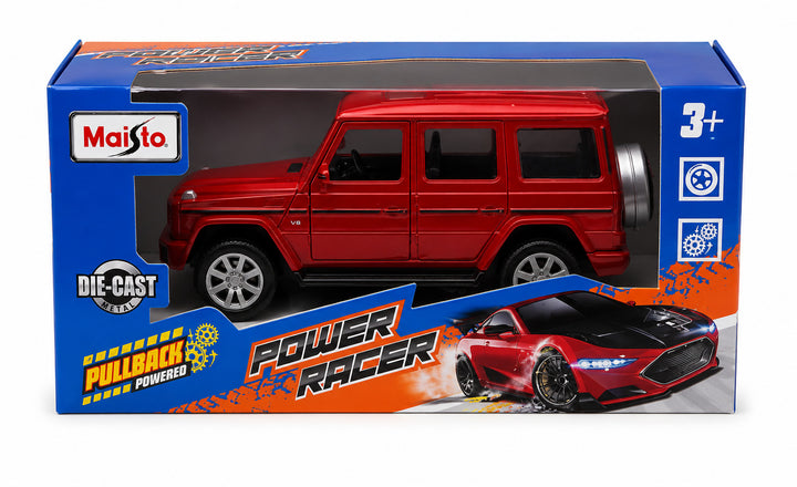 Carro Coleccionable Maisto 1:36 Mercedes Benz G Class Rojo