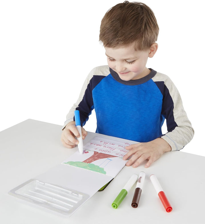 Libro Didáctico Para Colorear Con Stickers Para Niños