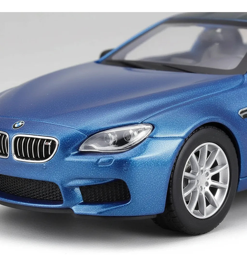 Carro Escala Coleccionable Bmw M6 Azul