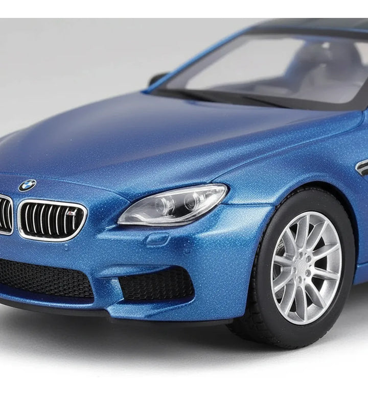 Carro Escala Coleccionable Bmw M6 Azul