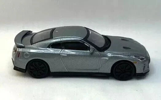 Carro Coleccionable Bburago A Escala 1:43 Nissan Gt-r Gris