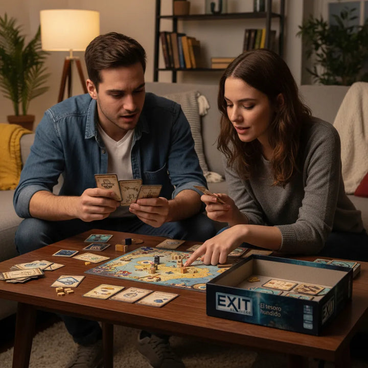 Juego De Mesa Exit El Tesoro Hundido Adultos