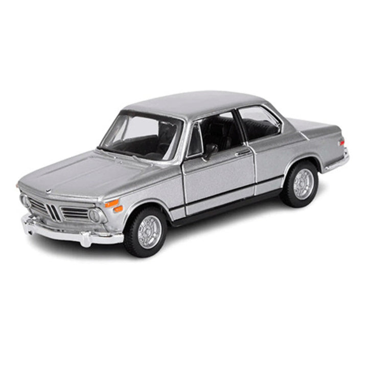 Carro Coleccionable A Escala 1:32 Bmw 2002 Tii 1972 Plateado