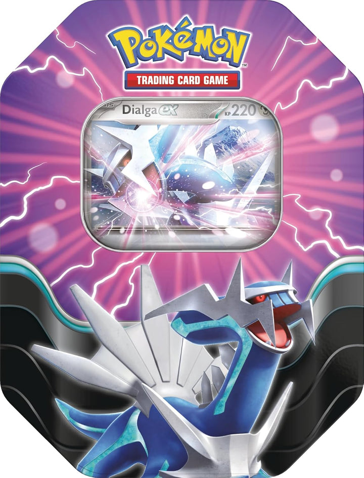 Juego Lata Pokémon Dialga Ex Poder Legendario