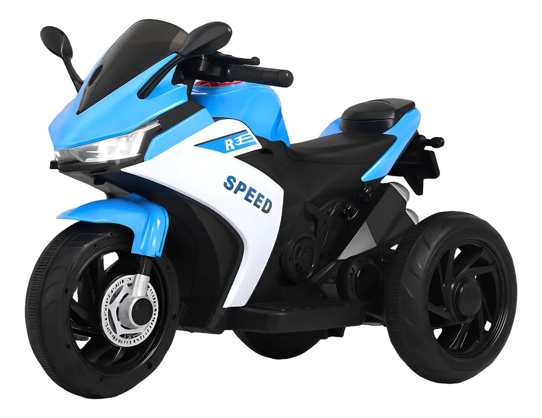 Moto Eléctrica policía Sonidos Luces Niños