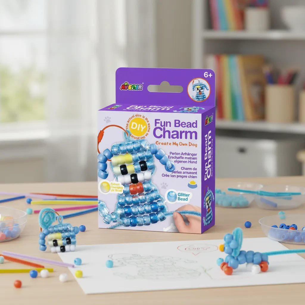 Juego Crea Llavero perrito Para Niños