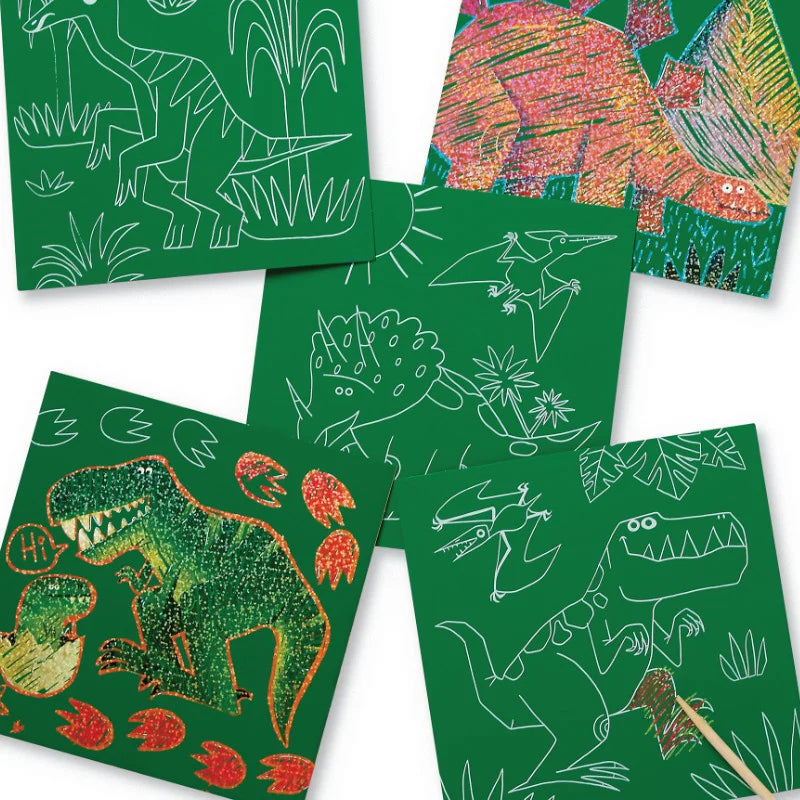 Juego Creativo Sparkle Scratch Art Para Niños