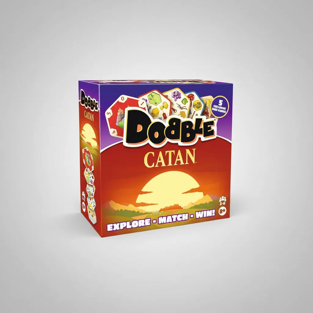 Juego De Mesa Estrategia Dobble Catan Para Adultos