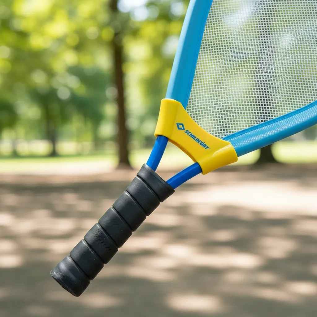 Set De Raquetas Grande De Tenis Y Bádminton