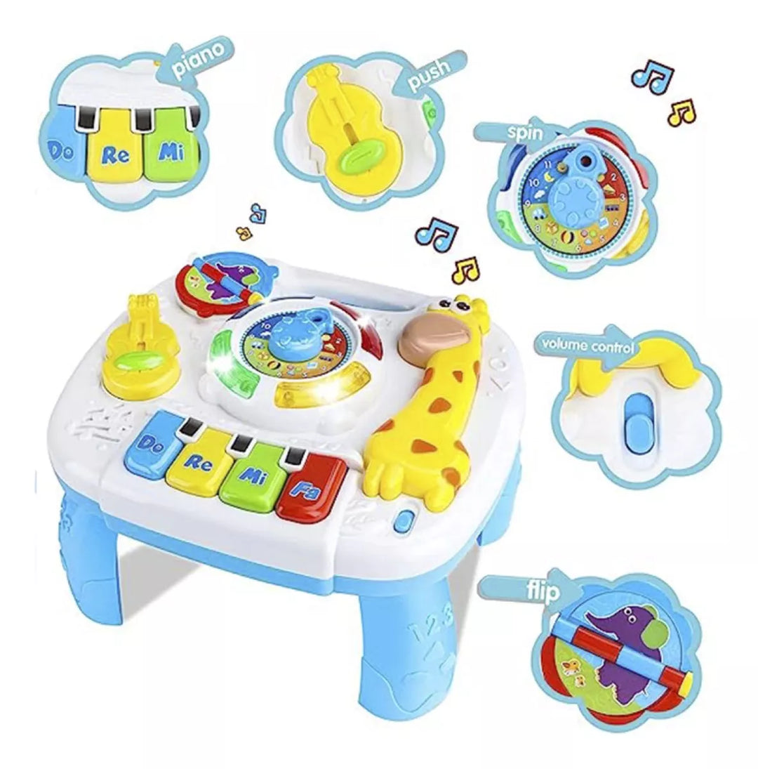 Juego Mesa con Luces Y Sonidos Para Bebés