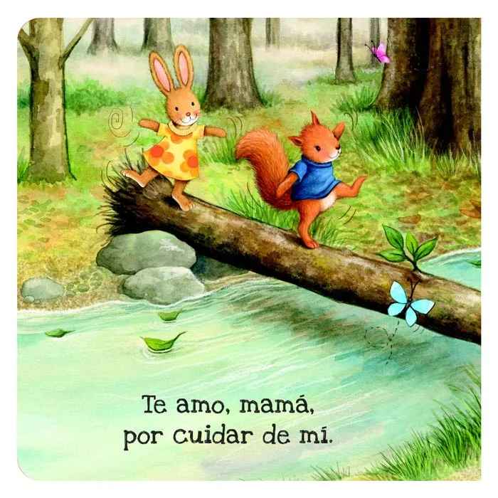 Libro Infantil Sensorial Mamá Te Amo Para Niños