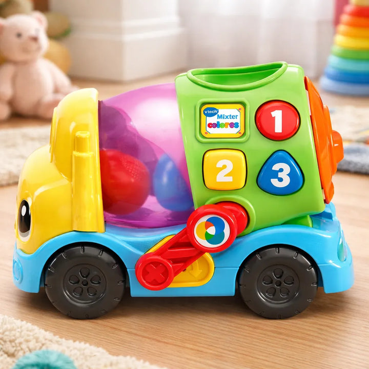 Juguete Camión Mezclador De Colores Para Niños