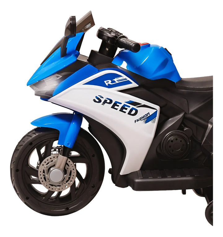 Moto Eléctrica policía Sonidos Luces Niños