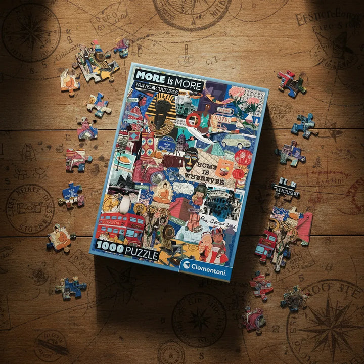 Rompecabezas 1000 Piezas Travelycultures Clementoni