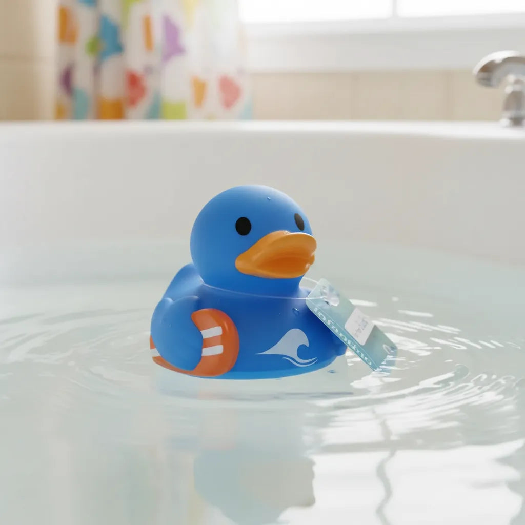 Juguete Patito De Baño Infantino Surfista Para Bebés Niños