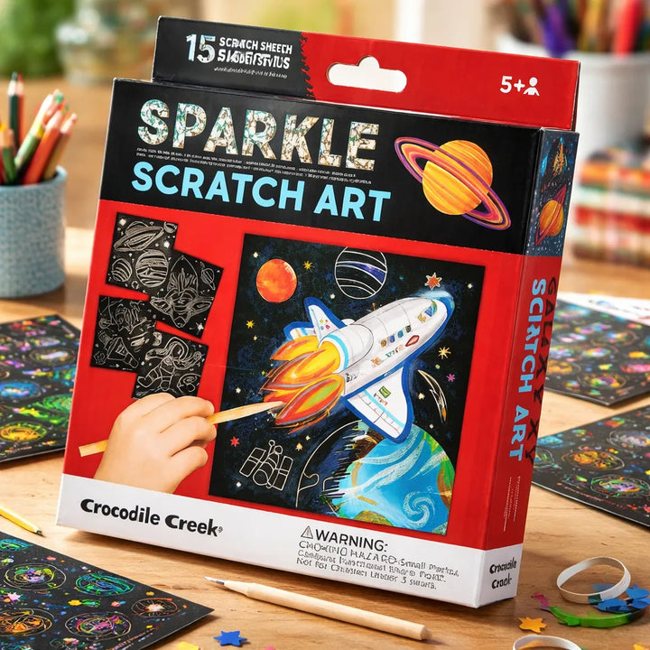 Set De Arte Para Raspar La Galaxia