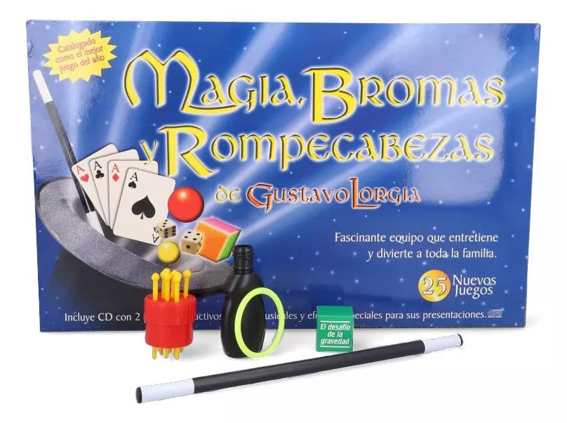 Juego Magia Bromas Y Rompecabezas Gustavo Lorgia
