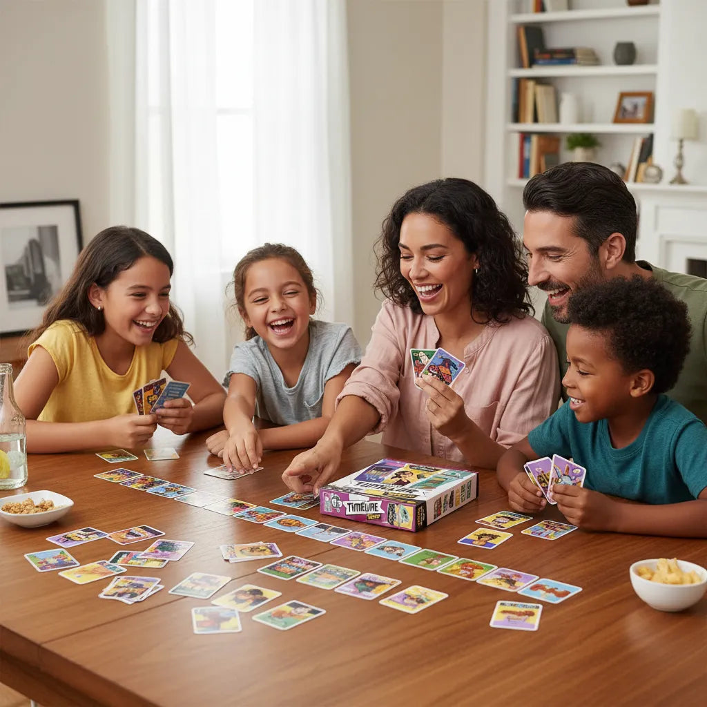 Juego De Mesa Timeline Twist Pop Culture Para Niños