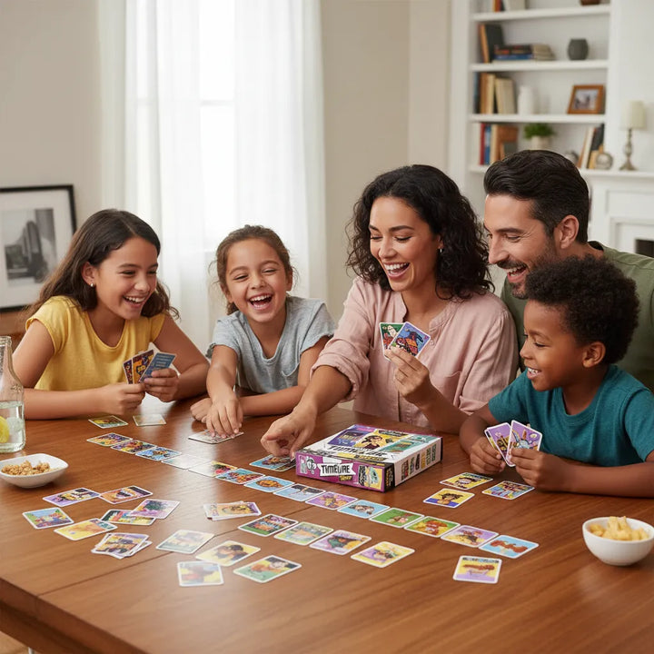 Juego De Mesa Timeline Twist Pop Culture Para Niños