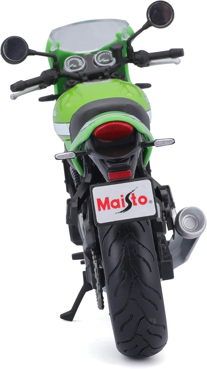 Moto Coleccionable 1/12 McKawasaki Z900rs Verde