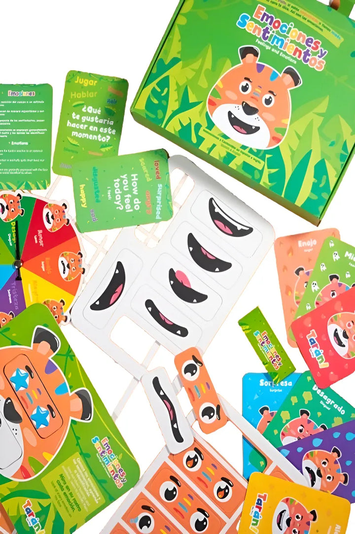 Juego Didáctico las Emociones Y Sentimientos Niños