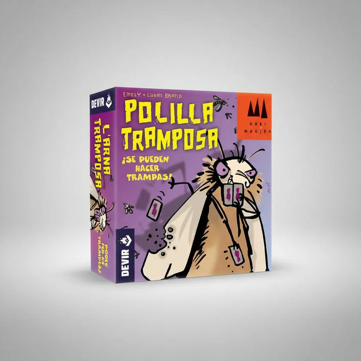 Juego De Mesa Polilla Tramposa niños adultos