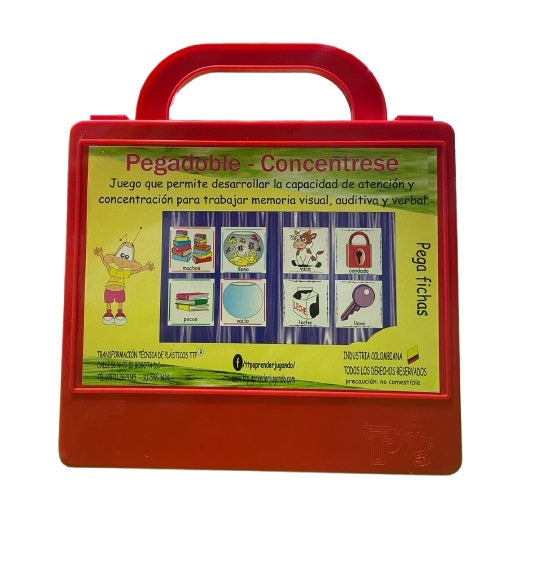 Juego Didáctico Pegatable Frutas En Ingles Para Niños