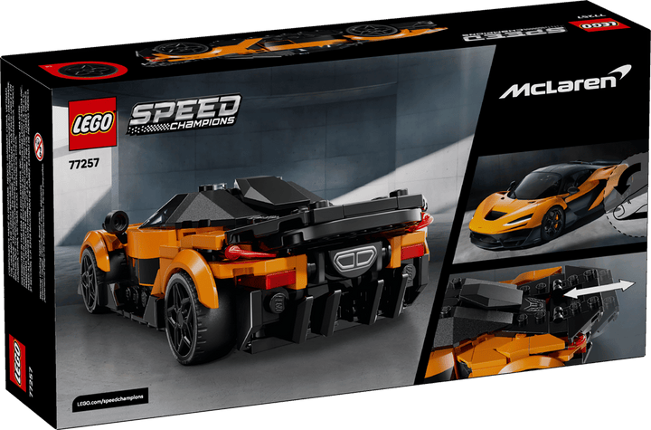 Juego De Construcción McLaren W1 287 Piezas Lego Original