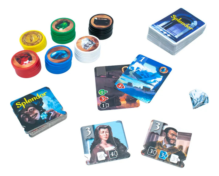 Juego De Mesa Splendor Estrategia Para Adultos Niños