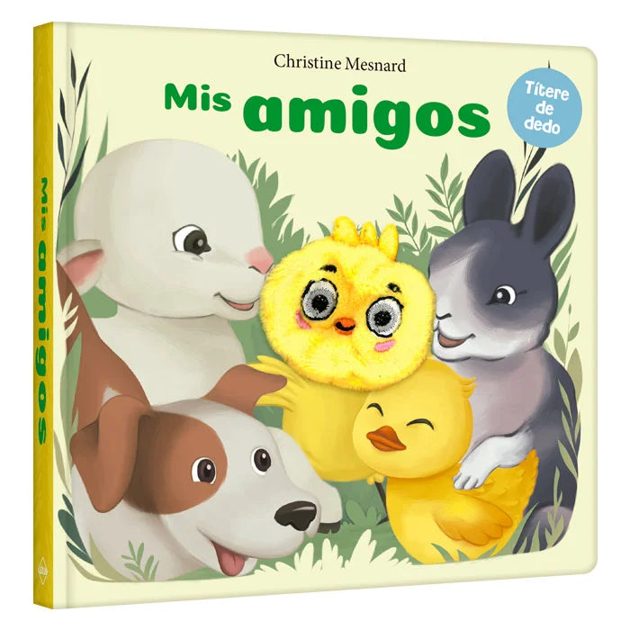 Libro Mis Amigos Títeres Dedos Para Niños