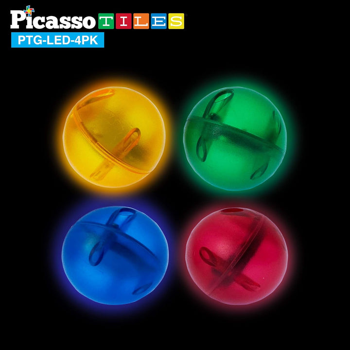 Juego Set De Bolas Con Luz Led Para Niños