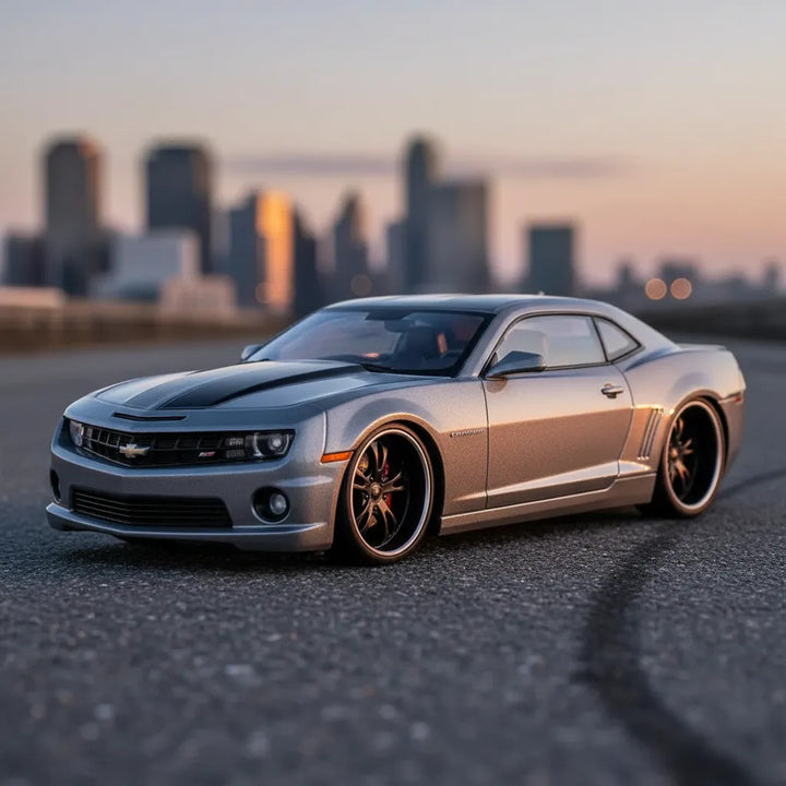 Carro Armable Escala 1/24 2010 Chevrolet Camaro Ss Gris
