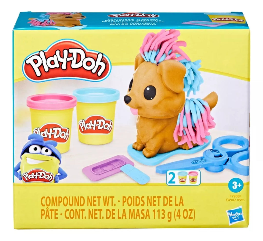 Juego Set Play-doh Mini Veterinario Para Niños