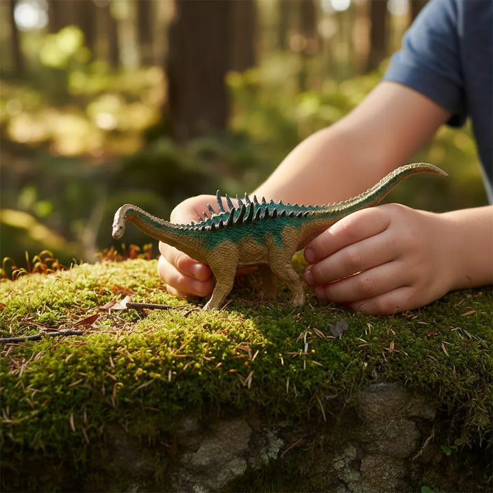 Figura Dinosaurios Agustinia Pintado A Mano