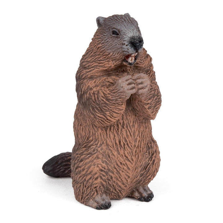 Figura coleccionables  Marmota Pintada A Mano