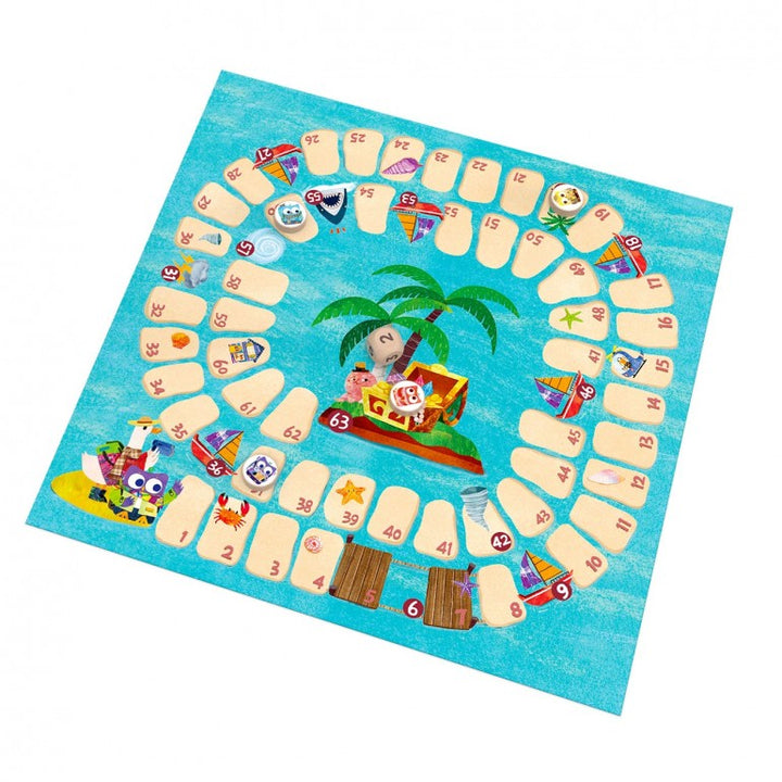 Juego Didáctico Isla Del Tesoro Para Niños