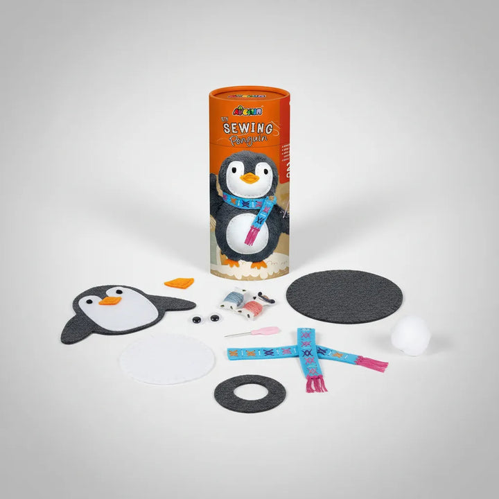 Set De Arte Y Manualidades pingüino Tejidos