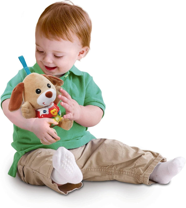 Juguete Bebé Peluche Perrito Luces Sonido