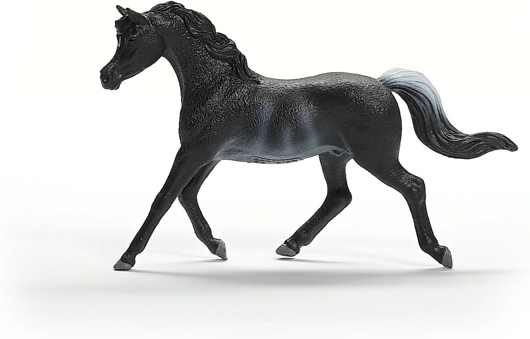 Figura Caballos Semental Árabe Pintada A Mano